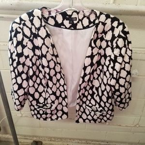 Vintage East 5th XL Black and White Jacket Blazer